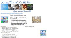 Desktop Screenshot of lullabies.co.uk